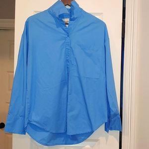 Abercrombie blue button down